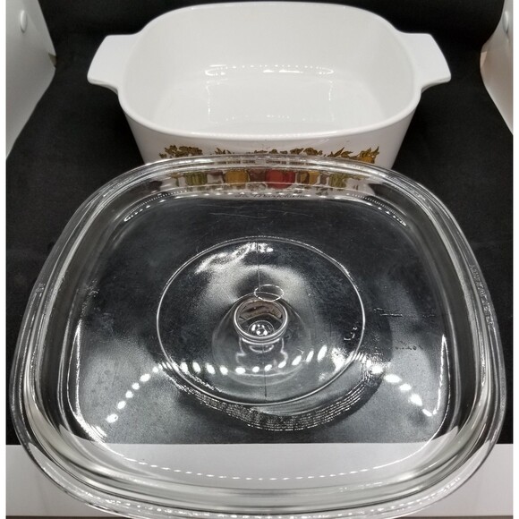 Corning Ware Spice of Life pattern La Marjolaine 2 qt casserole with cover vtg - Picture 6 of 12
